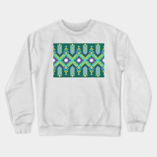 Ethnic tribal Pattern Crewneck Sweatshirt